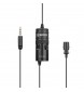 MICRO CRAVATE  AUDIO TECHNICA ATR3350IS  (+ ADAPTATEUR SMARTPHONE)