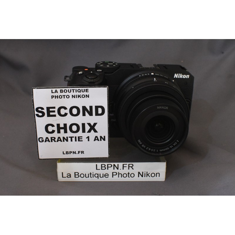 NIKON Z 30 + Z DX 16-50 - Second choix - Garantie 1 an.