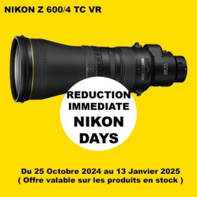 NIKON Z 600/4 TC VR OFFICIEL NIKON FRANCE CENTRE PREMIUM AGENT PRO