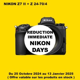 NIKON Z7 II + Z 24-70/4 LA BOUTIQUE PHOTO NIKON LBPN.FR