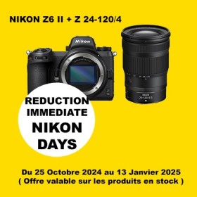 NIKON Z6 II + Z 24-120 LA BOUTIQUE PHOTO NIKON LBPN.FR OFFICIEL