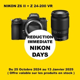 NIKON Z6 II + Z 24-200 LA BOUTIQUE PHOTO NIKON LBPN.FR