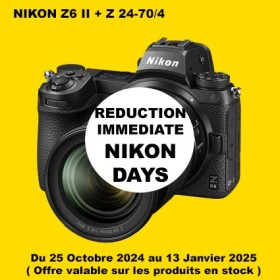 NIKON Z6 II + Z 24-70/4 LA BOUTIQUE PHOTO NIKON LBPN.FR OFFICIEL