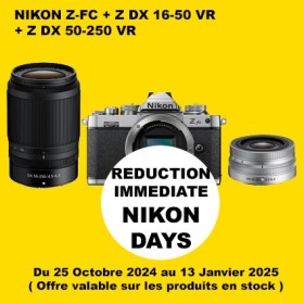 NIKON Z-FC + Z DX 16-50 + Z DX 50-250 LA BOUTIQUE PHOTO NIKON LBPN.FR