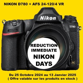 NIKON D780 + AFS 24-120/4 VR LA BOUTIQUE PHOTO NIKON