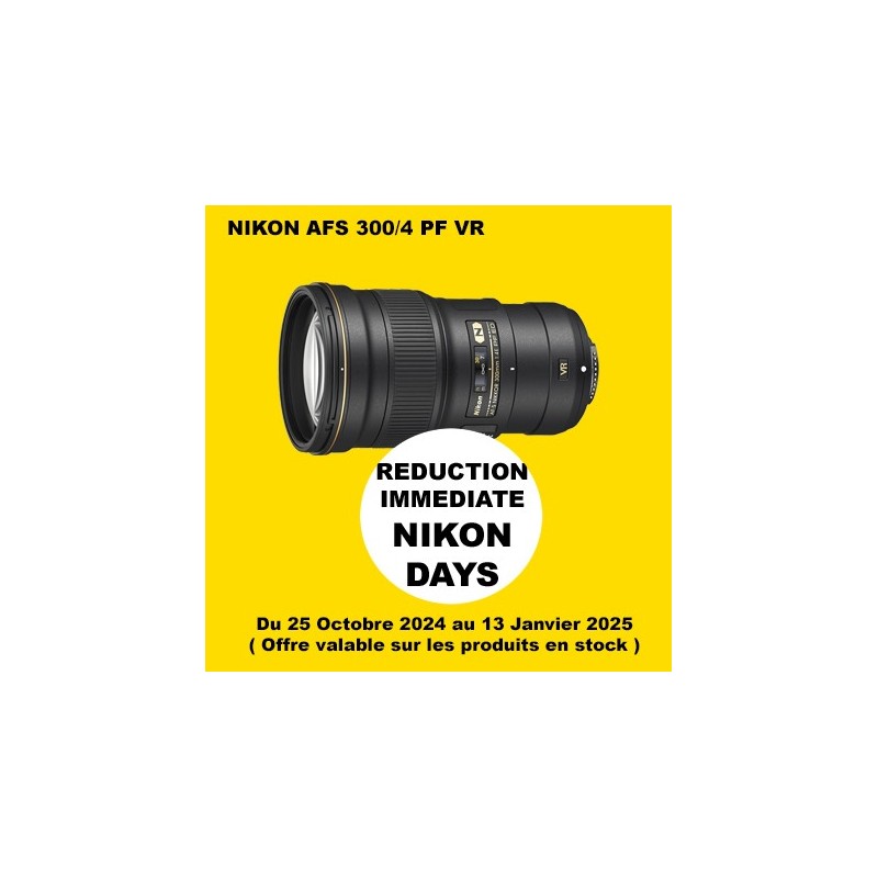 NIKON AFS 300/4E PF ED VR