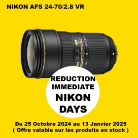 NIKON AFS 24-70/2.8E ED OFFICIEL NIKON PARIS FRANCE REVENDEUR   PRO